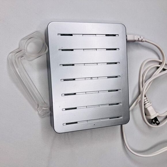 Metal Usb Charging Station Fast Multi-Usb Multi-function Silver, Cosoos - Picture 2 of 9